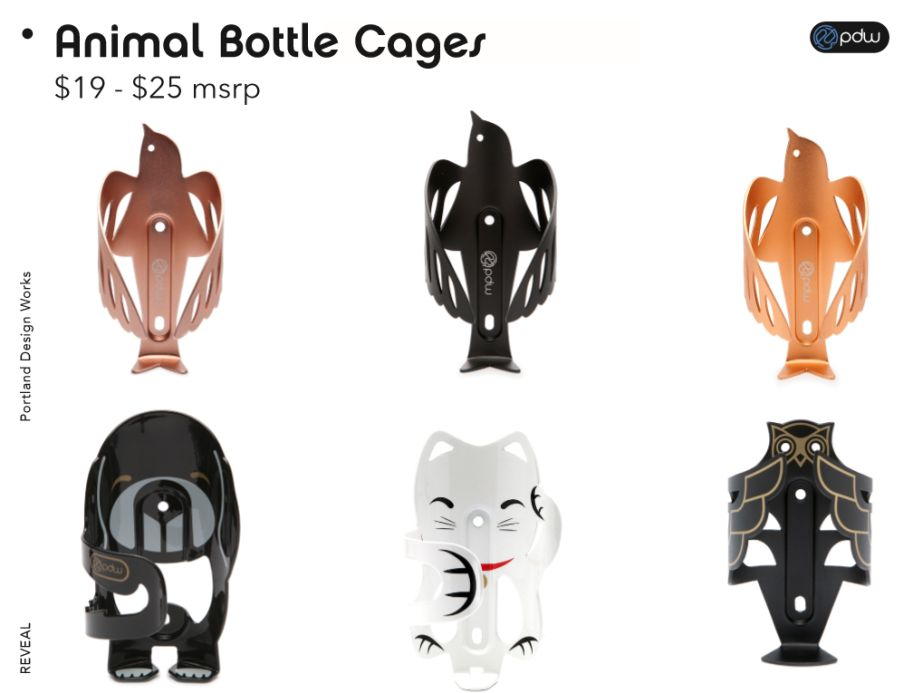 thumbnail interactive-video image 1 of Portland Design Works Owl Water Bottle Cage - Lightweight 54g Bike Bottle Holder With Side Entry 1 of 2
