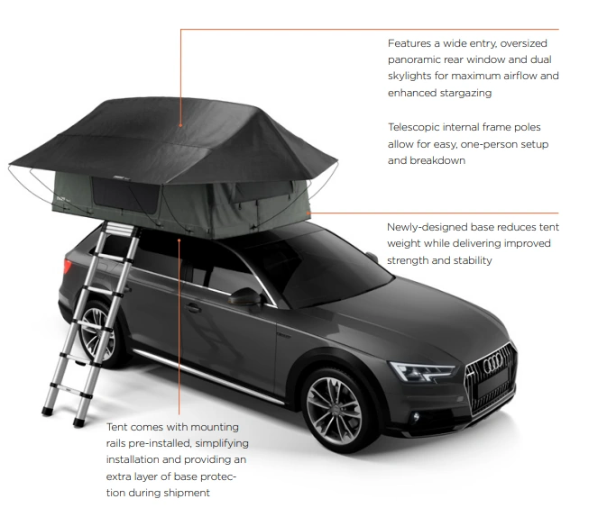 Thule Introduces the Tepui Foothill Rooftop Tent