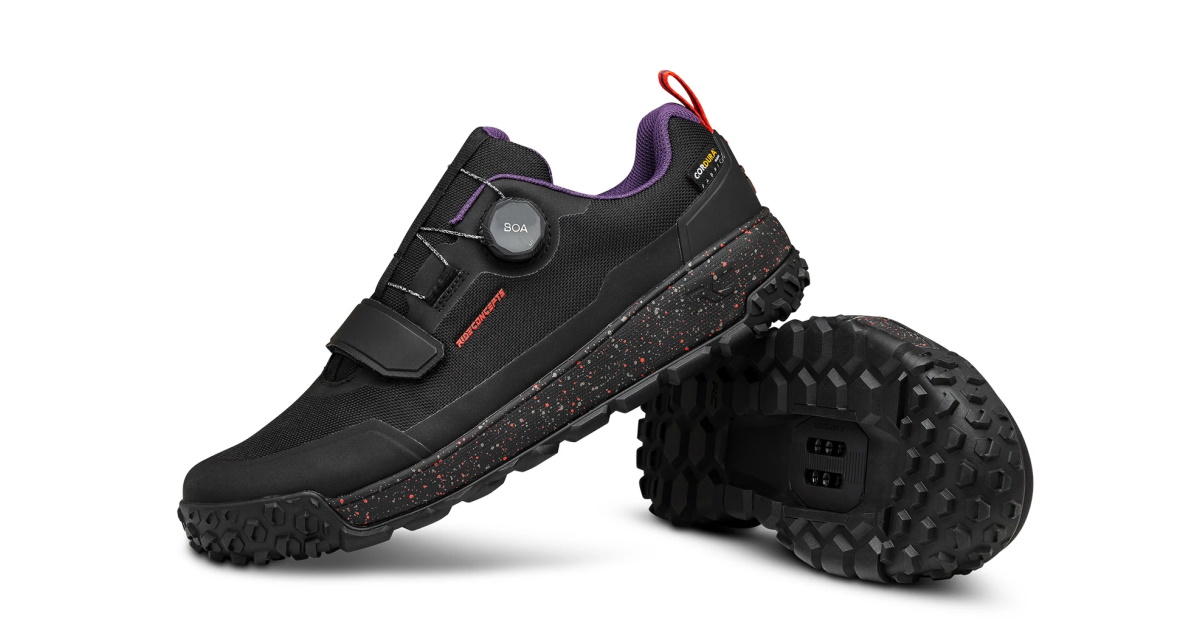 Chaussures VTT Femme Ride Concepts Flume – Pédales Plates, Rose/gris, Pointure 7 (EU 37.5)