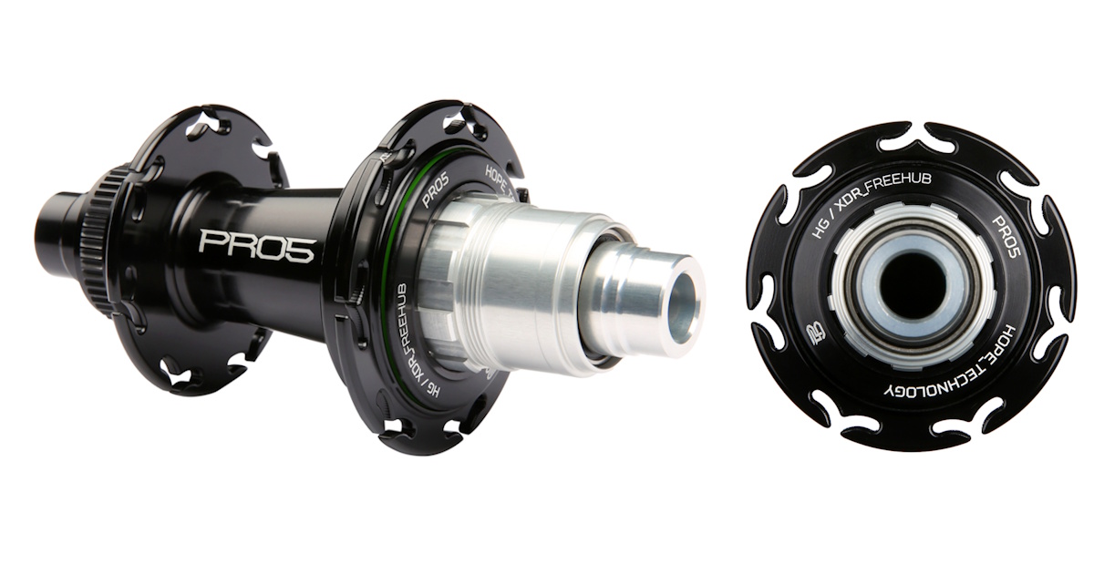 Hope Pro 5 Hook Flange Hub For BERD Spokes