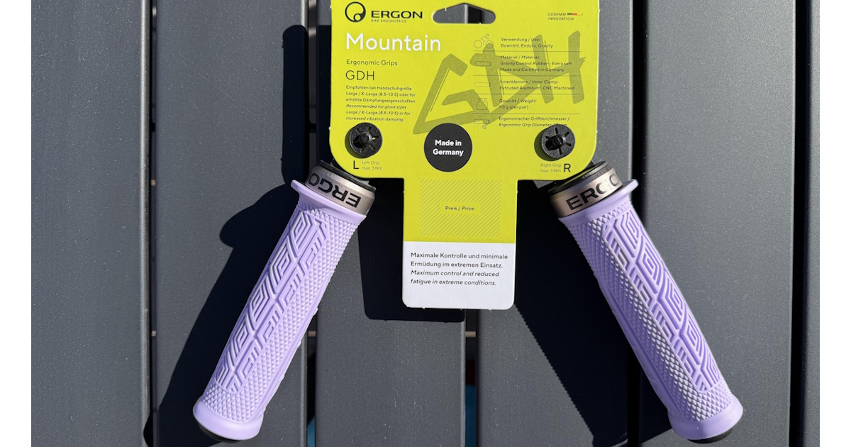 Ergon Updates their GDH Gravity Grips