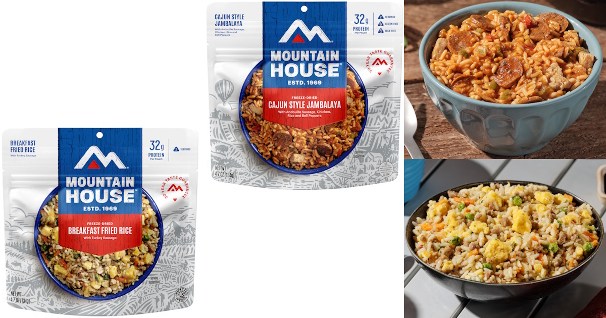 Mountain House Brings Bold Flavors to the Backcountry with Two New Meals