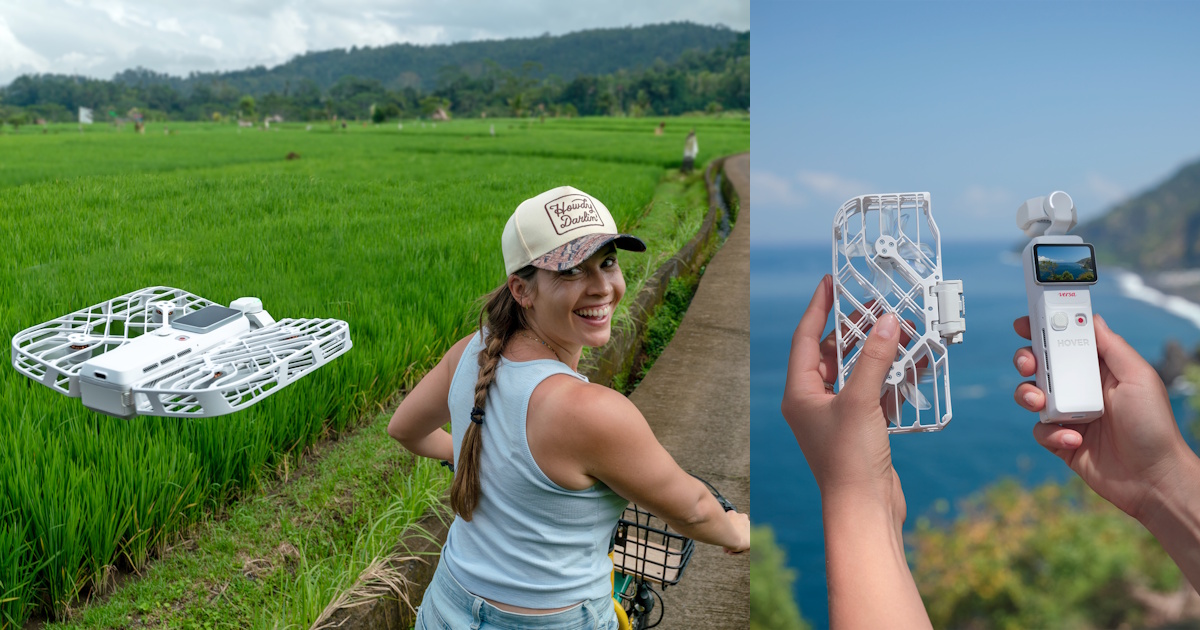 HOVERAir introduces VERSA, a new take on the pocket gimbal camera