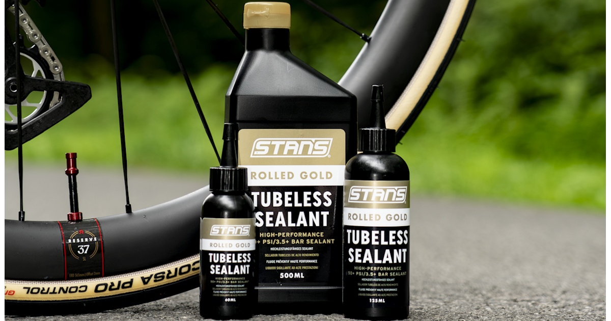 Stan’s Rolled Gold Road and Gravel Optimized Tubeless Sealant