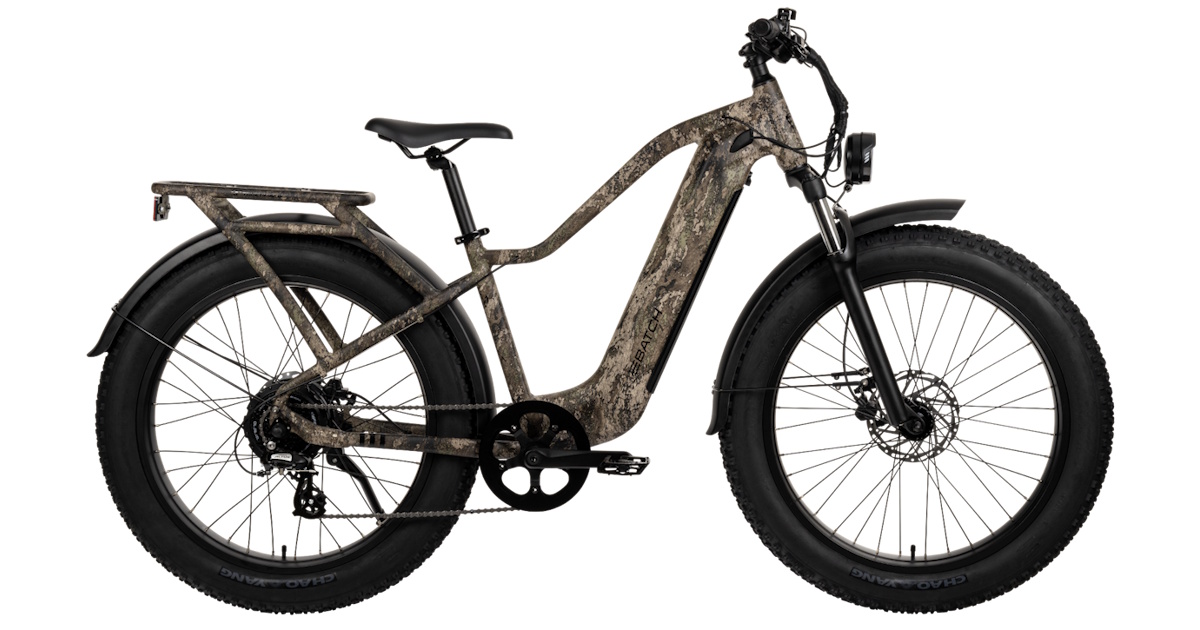 Batch Introduces eAF.1 Fat Tire Adventure EBike in Camo!