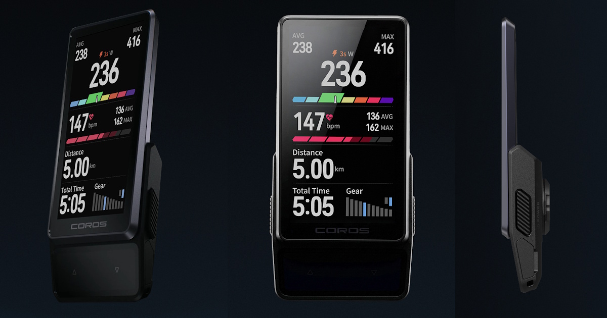 COROS Launches DURA 2 SOLAR GPS Bike Computer